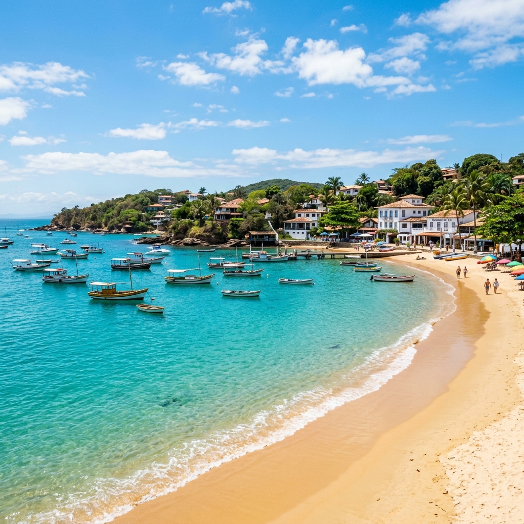 Praia da Armação em Búzios, vista do hotel